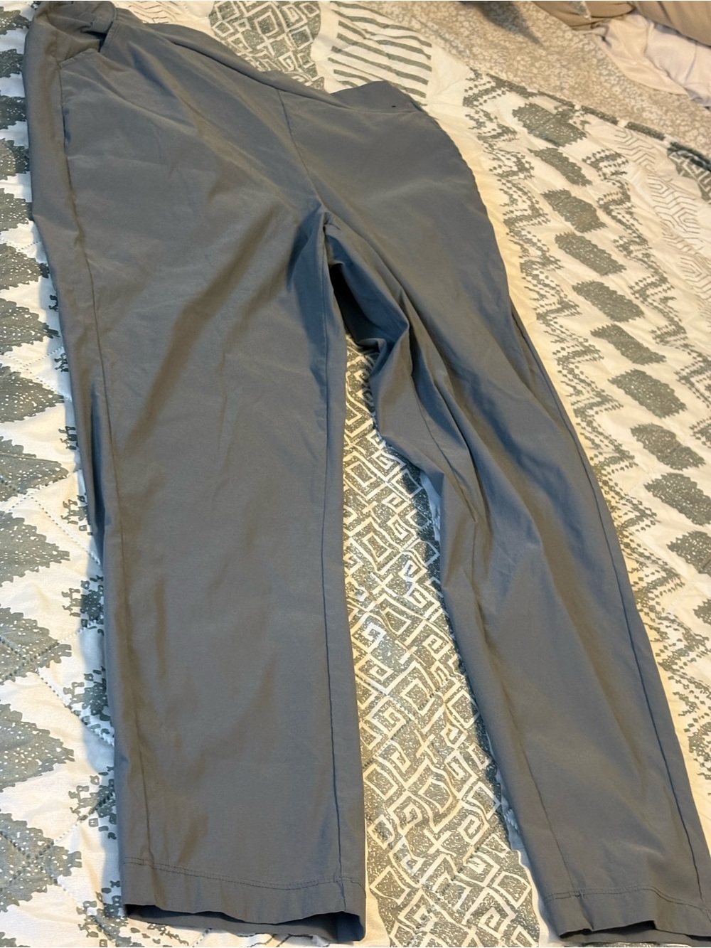 Kids Gray Stretch Bottoms